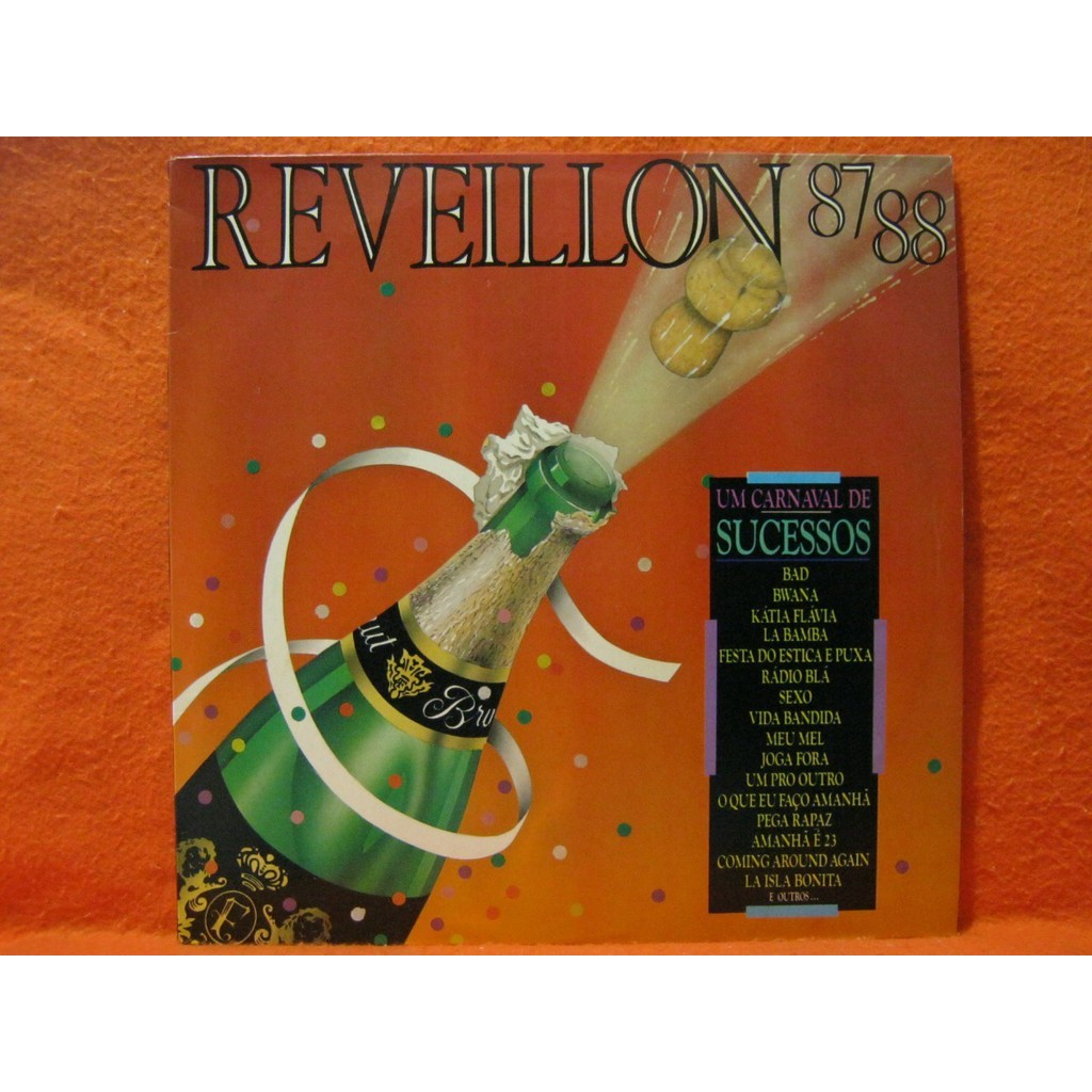 Reveillon 87 88 - Lp Disco Vinil La Bamba Pega Rapaz Conga