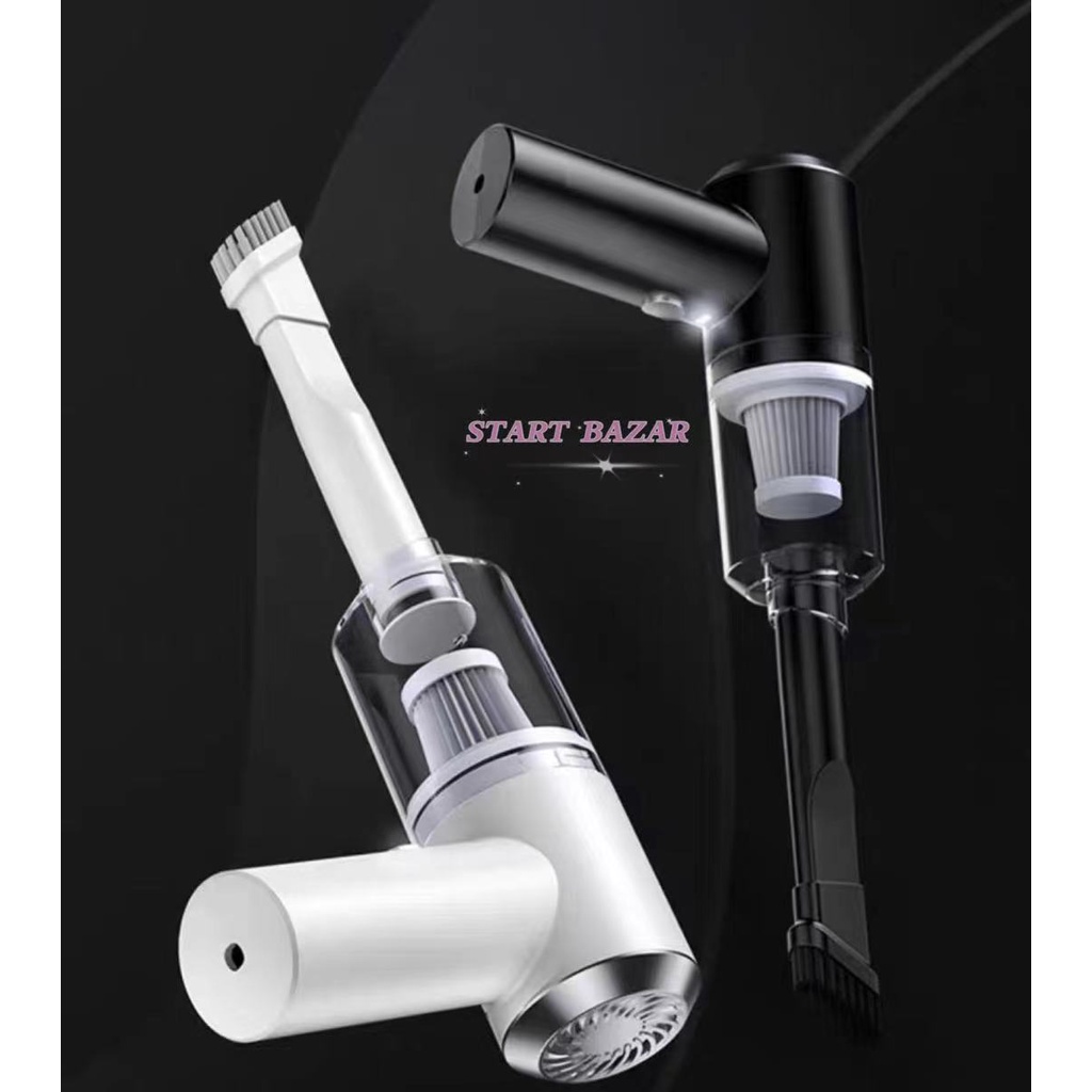 Amazefan Aspirador De Pó Automotivo 9000PA 120W Limpeza  Aspirador De Pó Sem Fio /Aspirador Portatil Para Carro E Agua