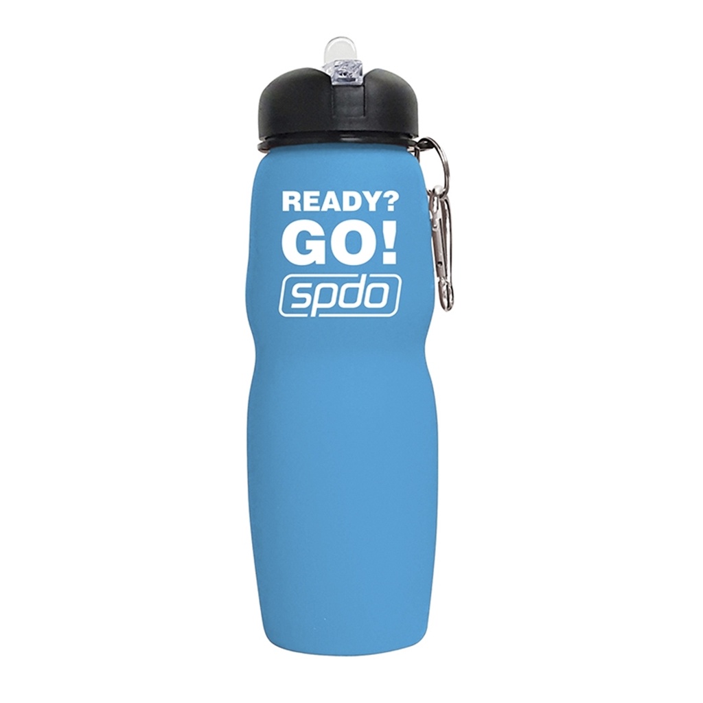 Garrafa Squeeze Silicon 700ml Speedo Azul