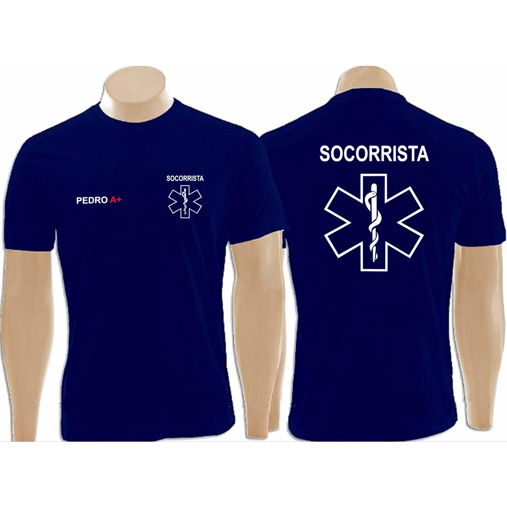 Camiseta Socorrista personalizada