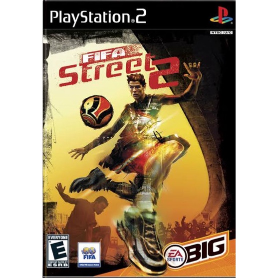 jogo de futebol para ps2 Fifa street 2 Shopee Brasil