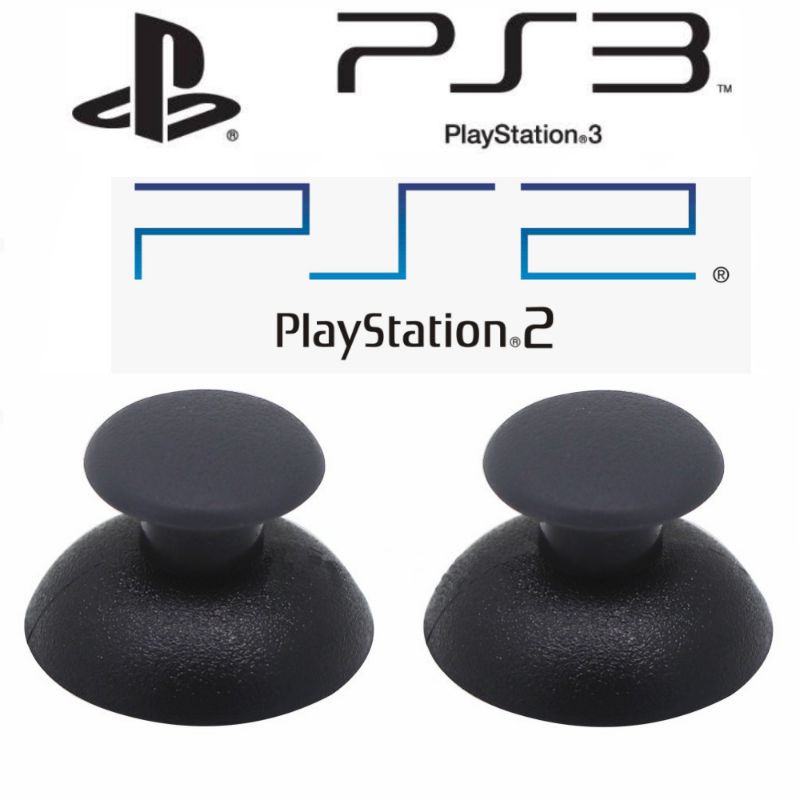 Botão Analógico Ps3 E Ps2 1 Par (2pcs) Botão De Controle Compatível Com Ps3 E Ps2