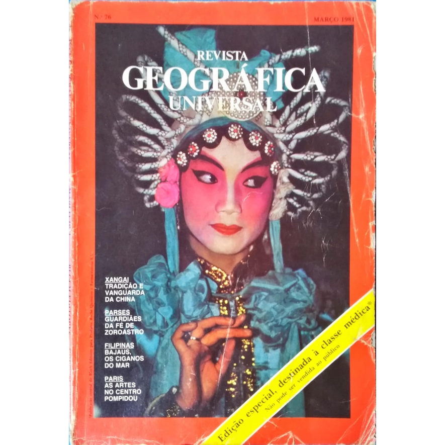 Revista  Geográfica Universal N° 76 Março 1981