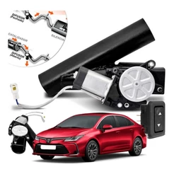 Difusor De Escapamento Preto Esportivo Toyota Corolla