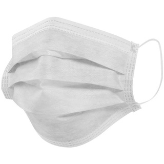 Kit 2 Caixas Máscara Descartável Tripla Camada De Proteção Facial Com 50 Un Cada