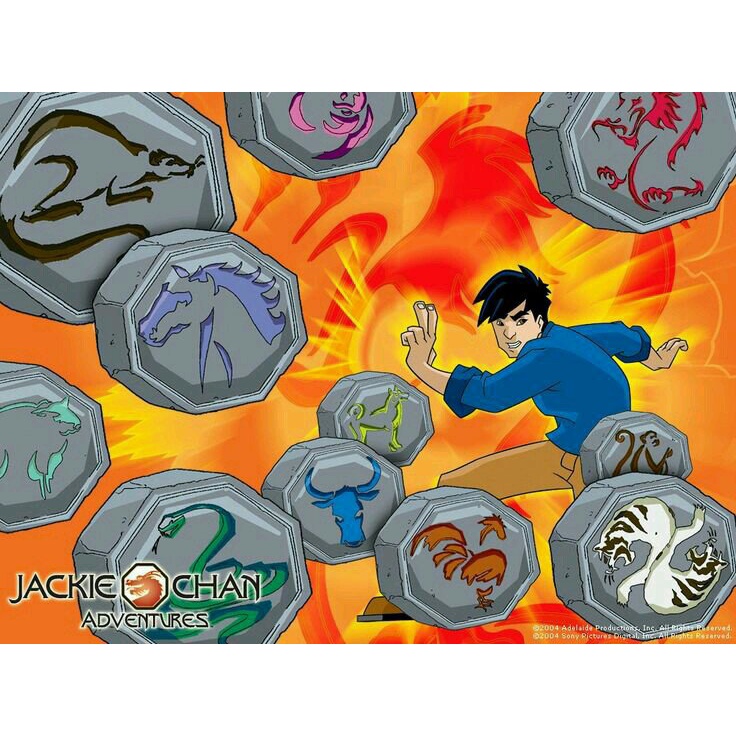 talismã chinês as aventuras de jackie chan desenho tv Globinho ...