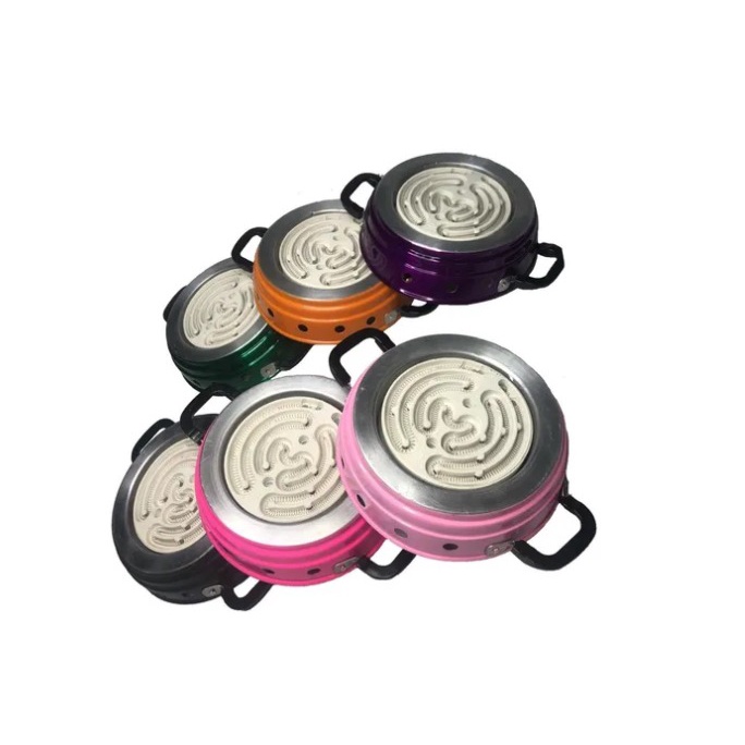 Fogão Elétrico Fogareiro Camping 110v ou 220v Colorido em Oferta na Shopee