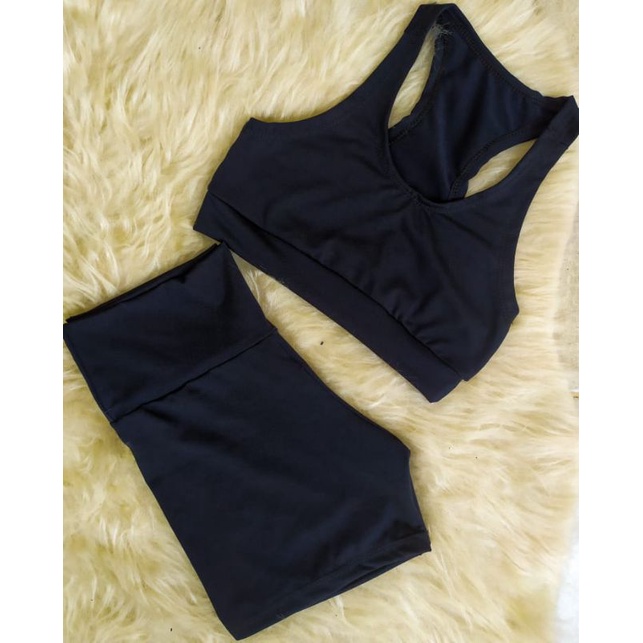 Conjunto feminino academia - moda fitness em Oferta na Shopee