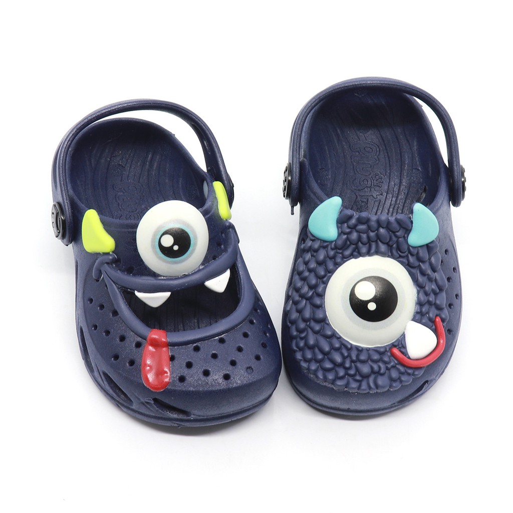 Babuche Infantil Menino Confortável Macio Leve Plugt Ventor Baby Monstros Primeiros passos em Oferta na Shopee