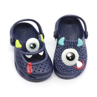 Babuche Plugt Ventor Baby Monstros Azul Marinho