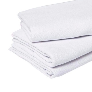 10 Pano De Chao Premium  Branco Alvejado Grande Kit Com 10 Peças Saco Duplo
