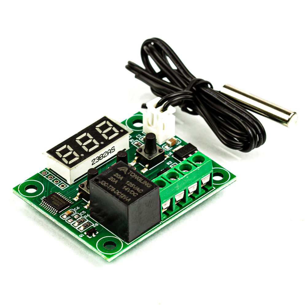 Termostato Controle Temperatura W1209 Arduino Chocadeira Shopee Brasil