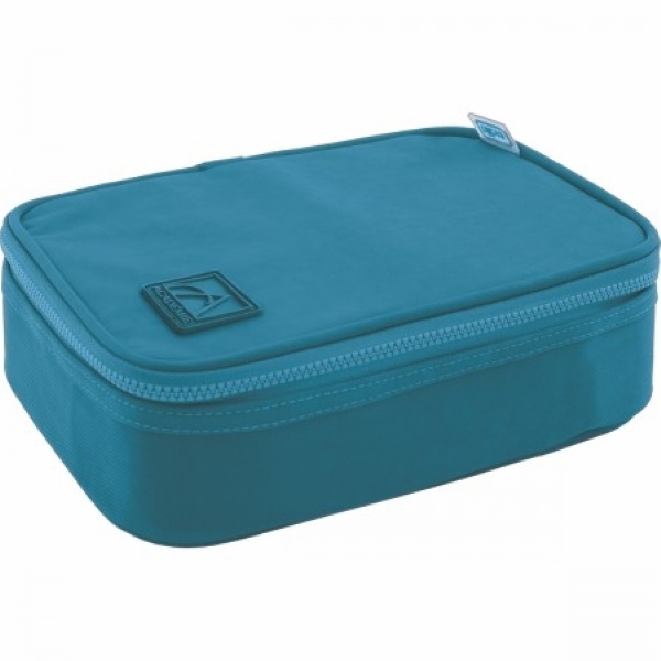 Estojo Box Academie Turquesa Referência 291650 Tilibra