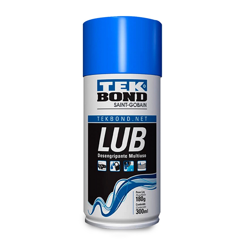 Spray Desengripante Multiuso 300ml Tek Bond em Oferta na Shopee