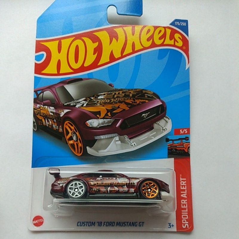 custom 18 ford Mustang GT lote k Hot wheels