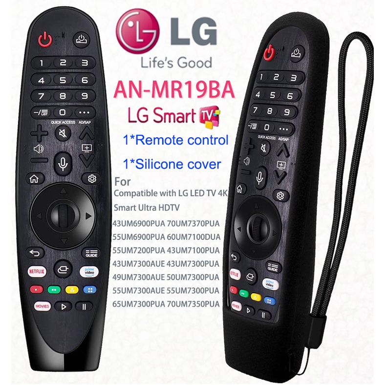 Novo AN-MR19BA Substituição Remota Substituída Para LG Smart TV 2019 Modelosno Botão Ponteiro De Voz NO Cursor 49UM6900PUA 55UM6900PUA 60UM7100DUA 70UM7170DUA 55UM7200PUA 43UM7100PUA 60UM7