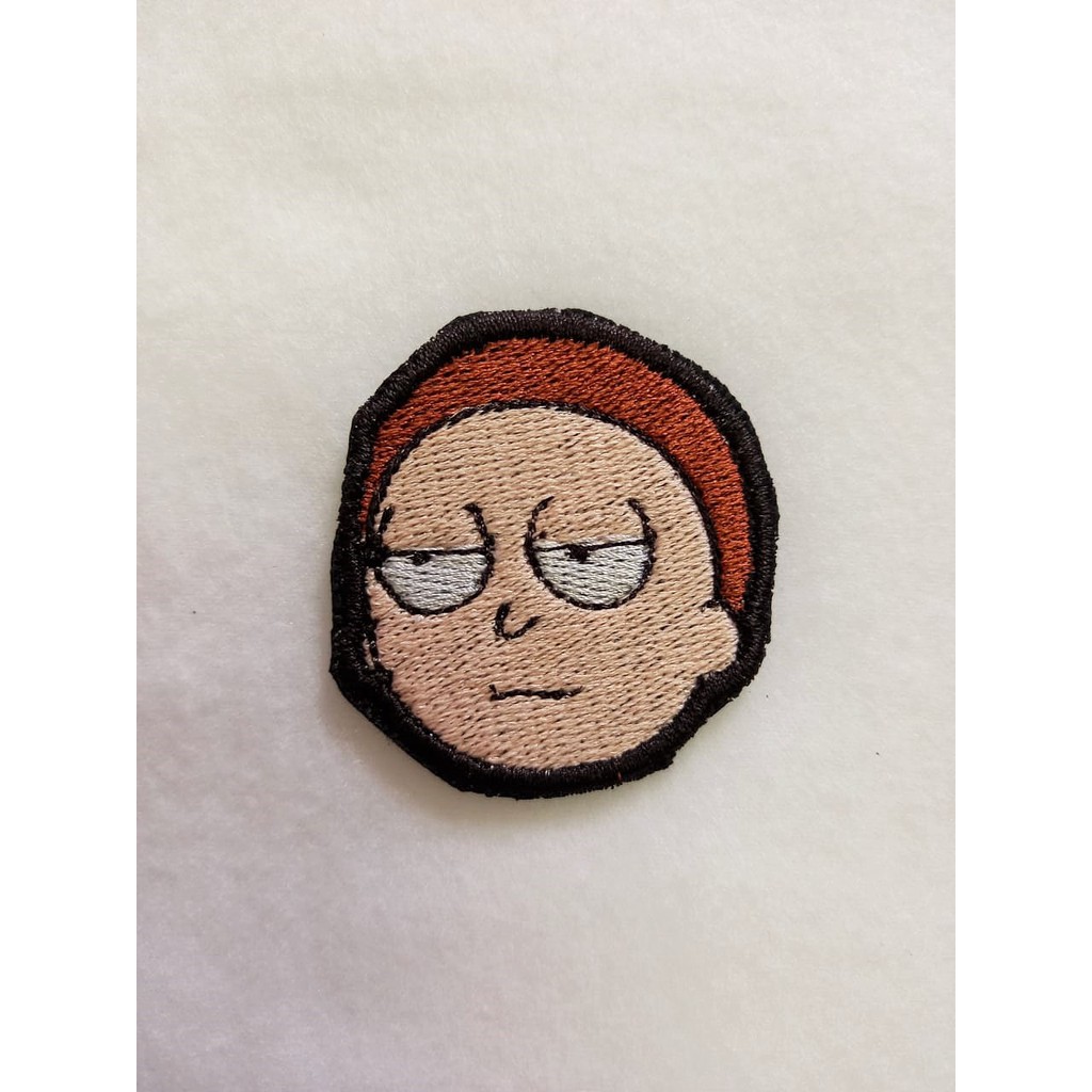 Patch Bordado Termocolante Morty (Rick And Morty) | Shopee Brasil