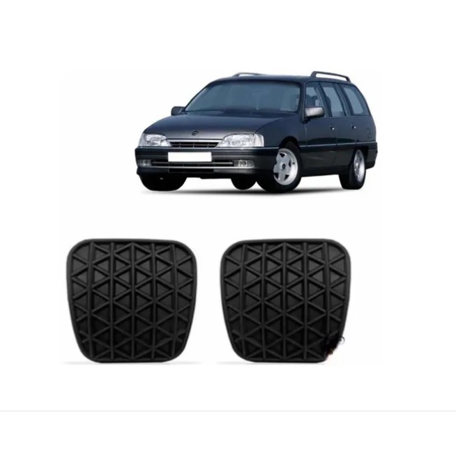 PAR Capa Pedal Freio E Embreagem Gm Omega E Omega Suprema 1992 1993 1994 1995 1996 1997