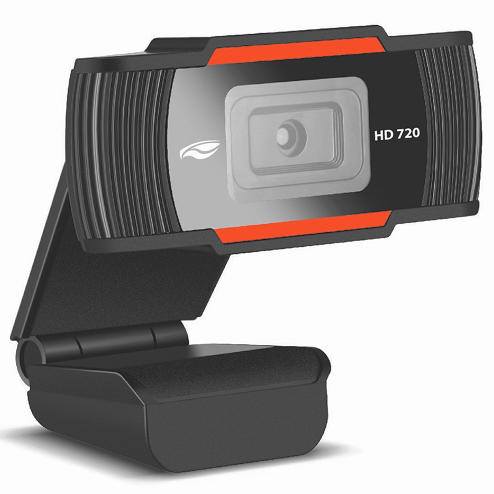 Webcam Hd Alta Definição Microfone Embutido C3tech Wb-70bk