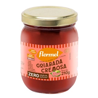 Goiabada Cremosa Flormel Zero Açúcar 210g em Oferta na Shopee