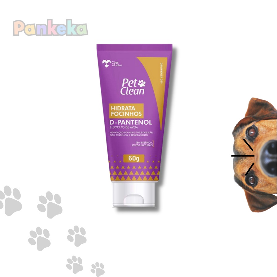 Creme Pet Clean Hidratante para Focinhos de Cães 60g