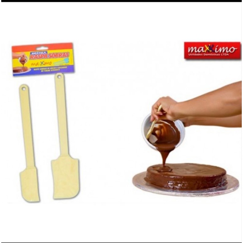 kit 2 espatula raspa tudo