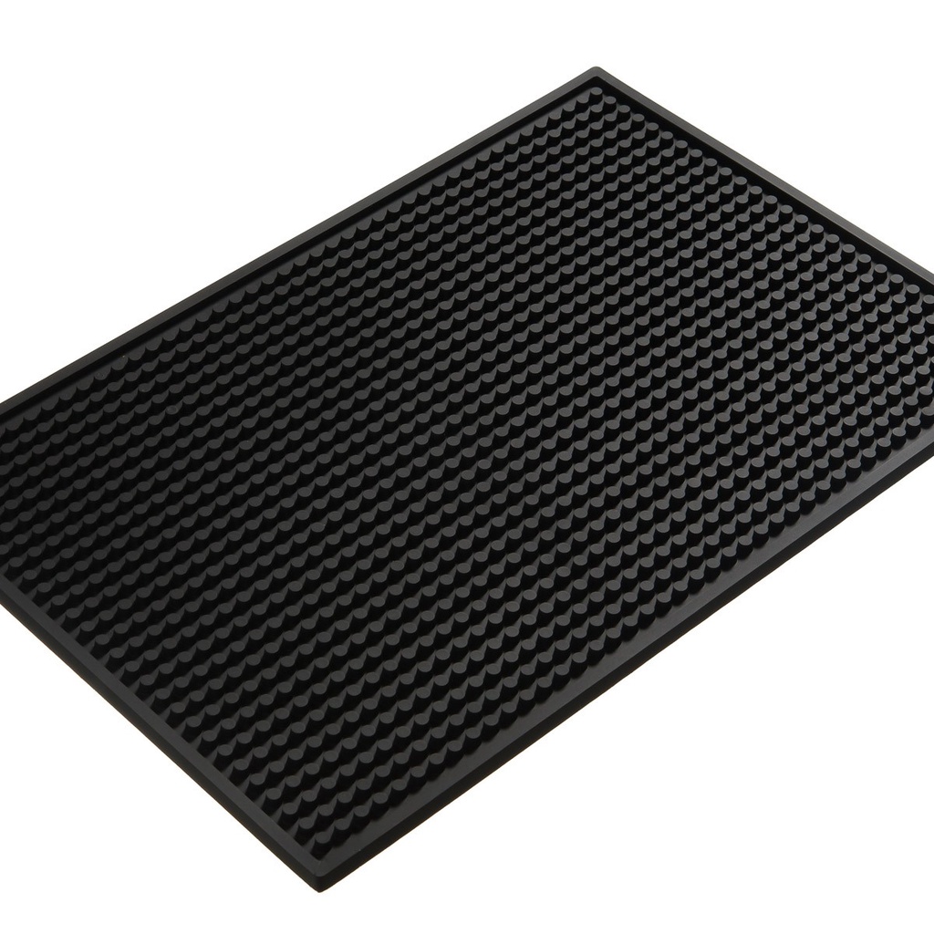 Bar Mat 45x30 Cm Tapete Escorredor Porta Copos Balde Gelo Emborrachado Descanso de Copos Mesa