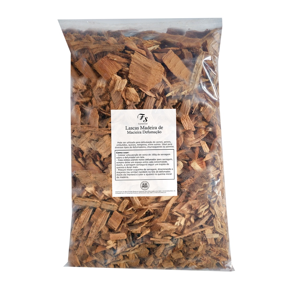 Lascas De Madeira De Macieira Para Defumação