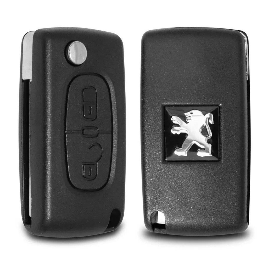 Chave Canivete Peugeot Original 207 307 308 Picasso 2 Botões em Oferta na Shopee