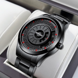 CRRJU Relógios Masculinos Marca Original Aço Inoxidável Preto Clássico Moda Clássica 2141 S em Oferta na Shopee
