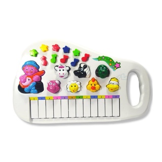 Piano Teclado Infantil Musical Educativo Som De Animais