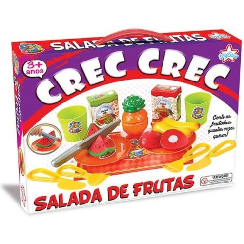 Crec Crec Salada De Frutas Brinquedo Faz De Conta Big Star