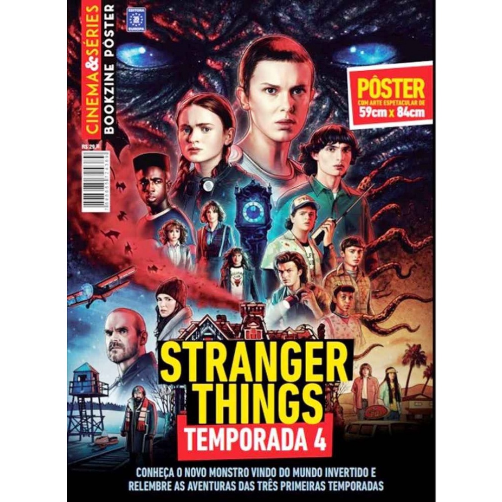 Superpôster Cinema E Séries Stranger Things Temp. 4: Vol. 2