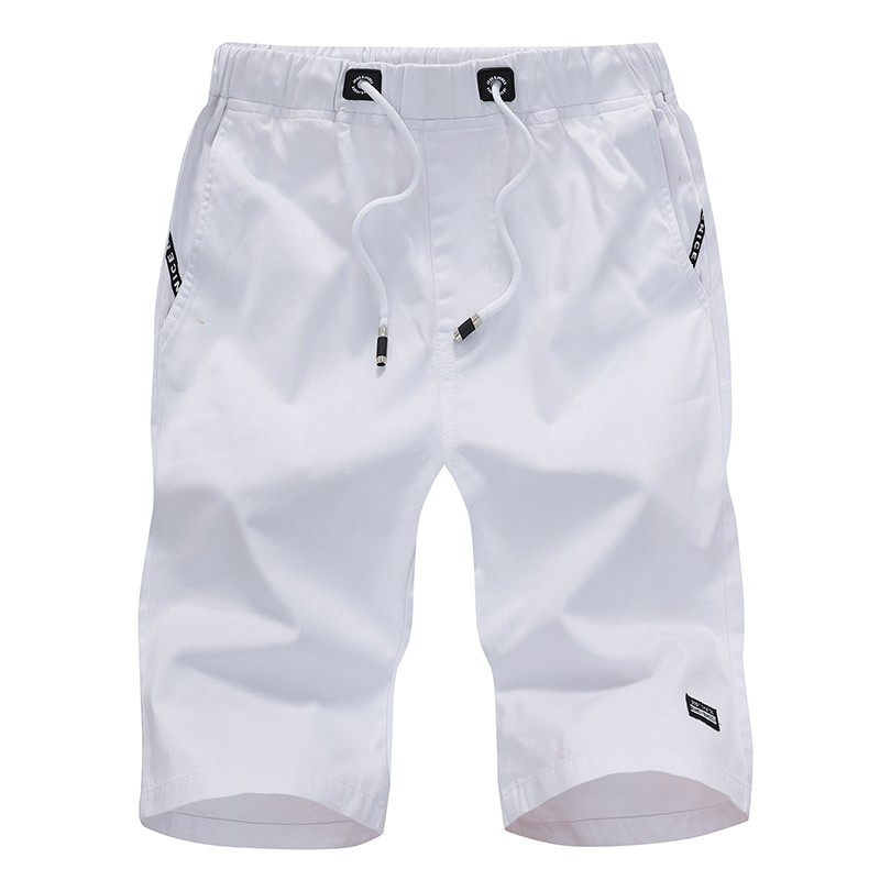 Calças Masculinas 100 % Algodão De Praia Casuais