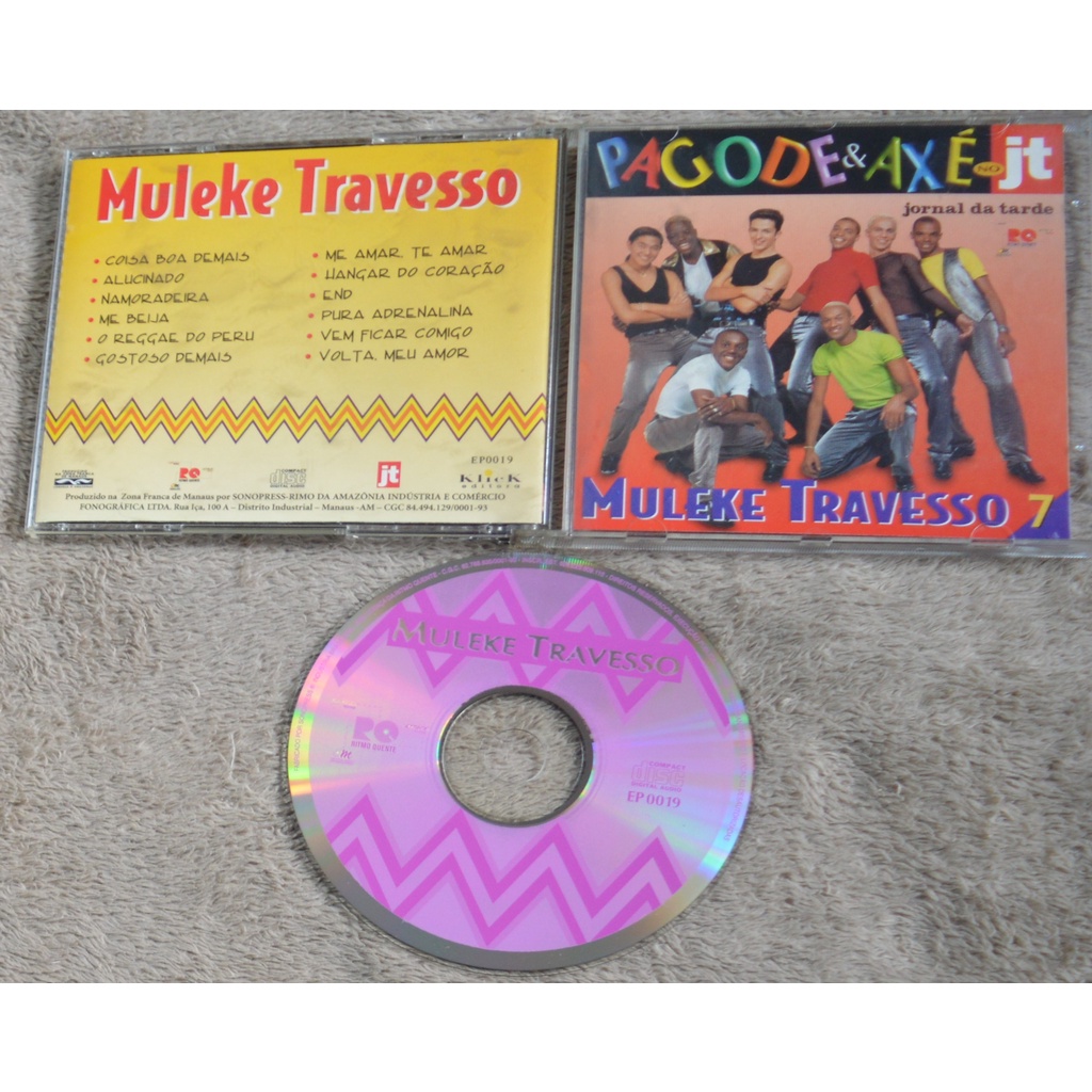 cd original pagode & axé no jt – muleke travesso