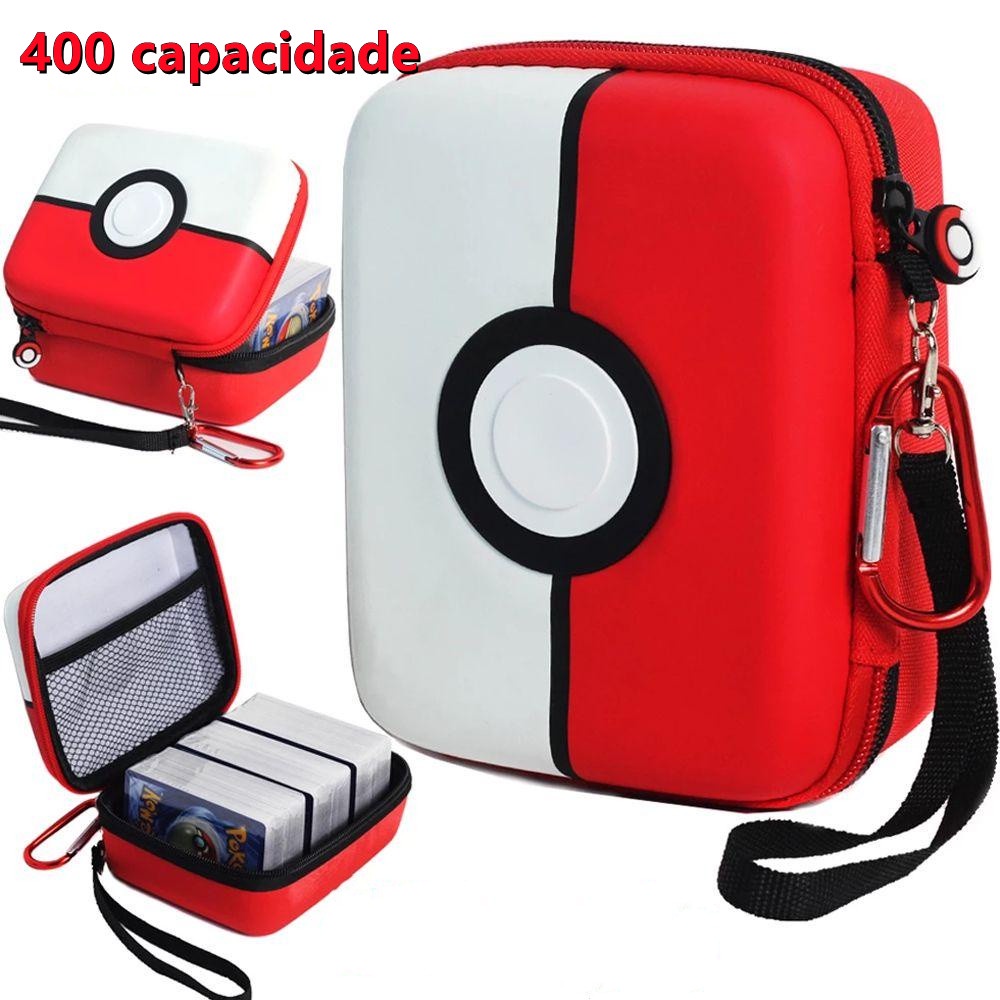 Bolsa bag pokémon Álbum Cartas Armazenamento de card saco de