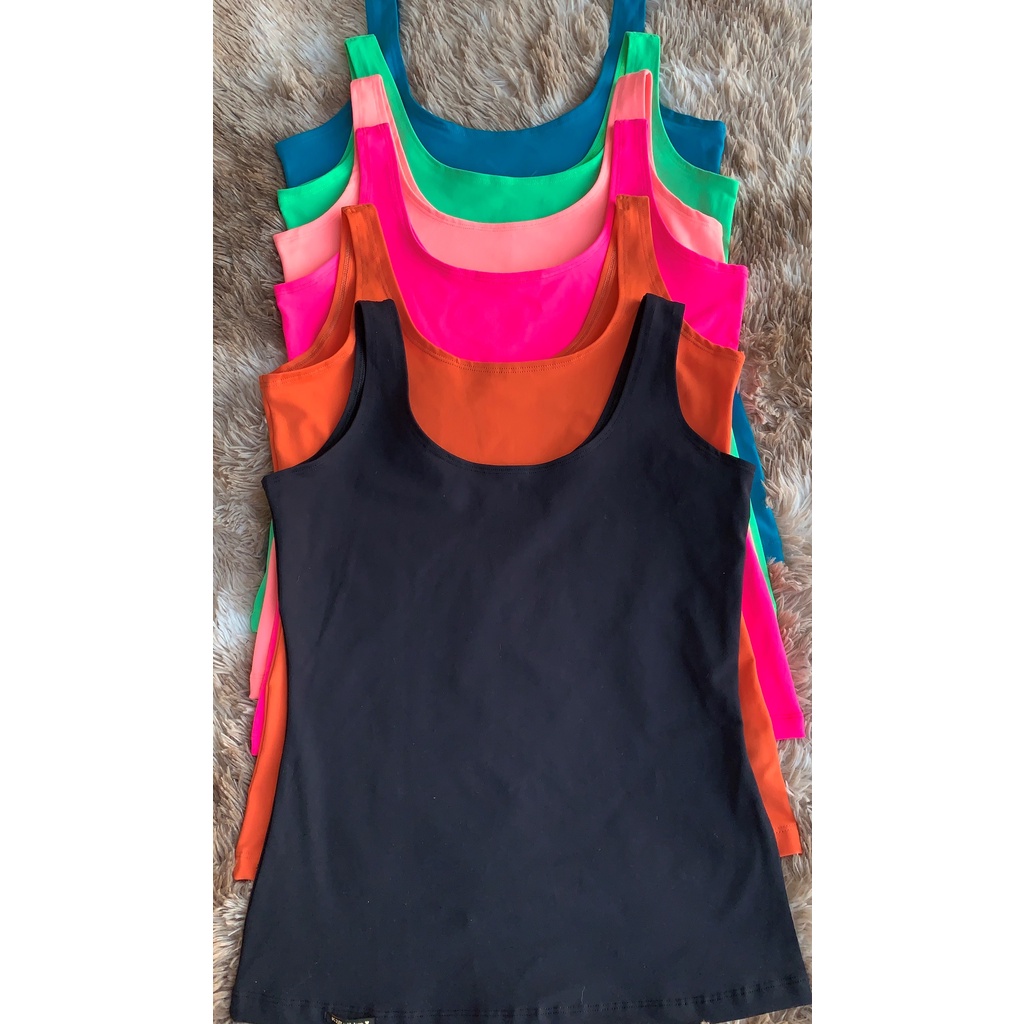 Regata Alça larga K2b GG | PLUS SIZE|Original K2B |Material: Poliamida, Elastano/tecido groso/não fica transparente|