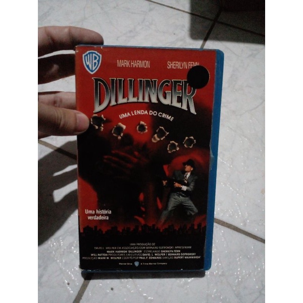 Vhs Dillinger Uma Lenda Do Crime ( Legendado)