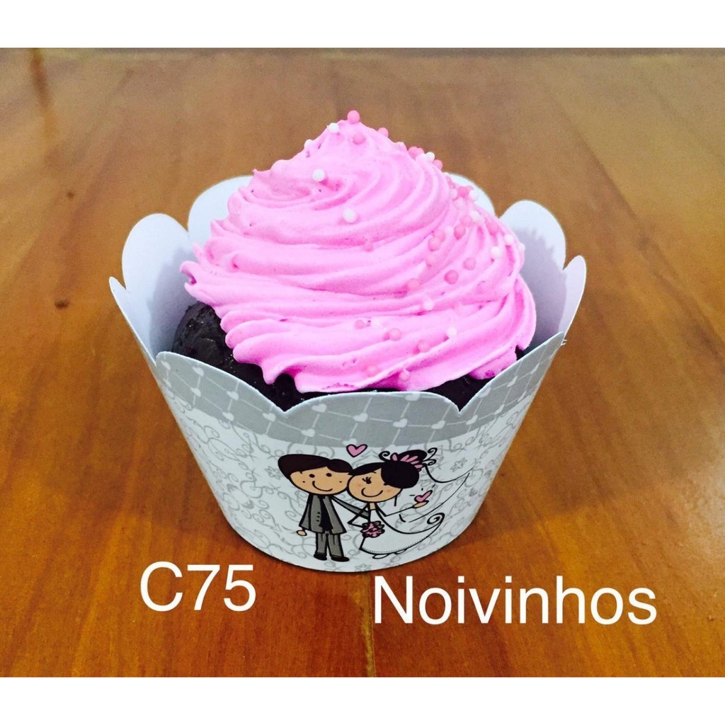 torture the snow's reach 60 Wrappers Saia Para Cupcake Doce Casamento Noivinhos | Shopee Brasil