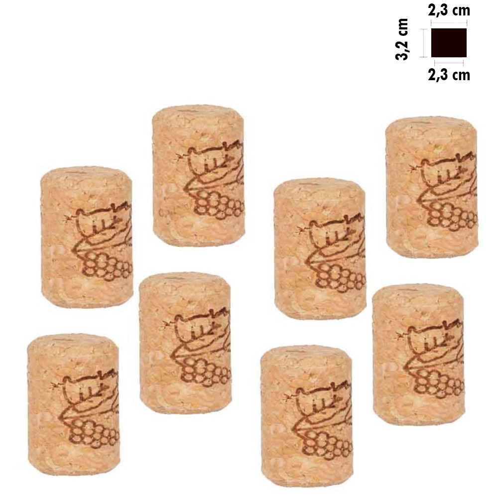 Rolha de Cortiça Decoração com 20/40/60/80Unidades em Oferta na Shopee