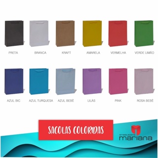 Sacola de Papel TC 225  26x19x7 - 10 unidades em Oferta na Shopee