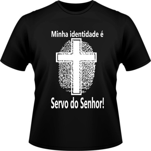 Camisa Camiseta Frases Gospel Evangélica Minha Identidade