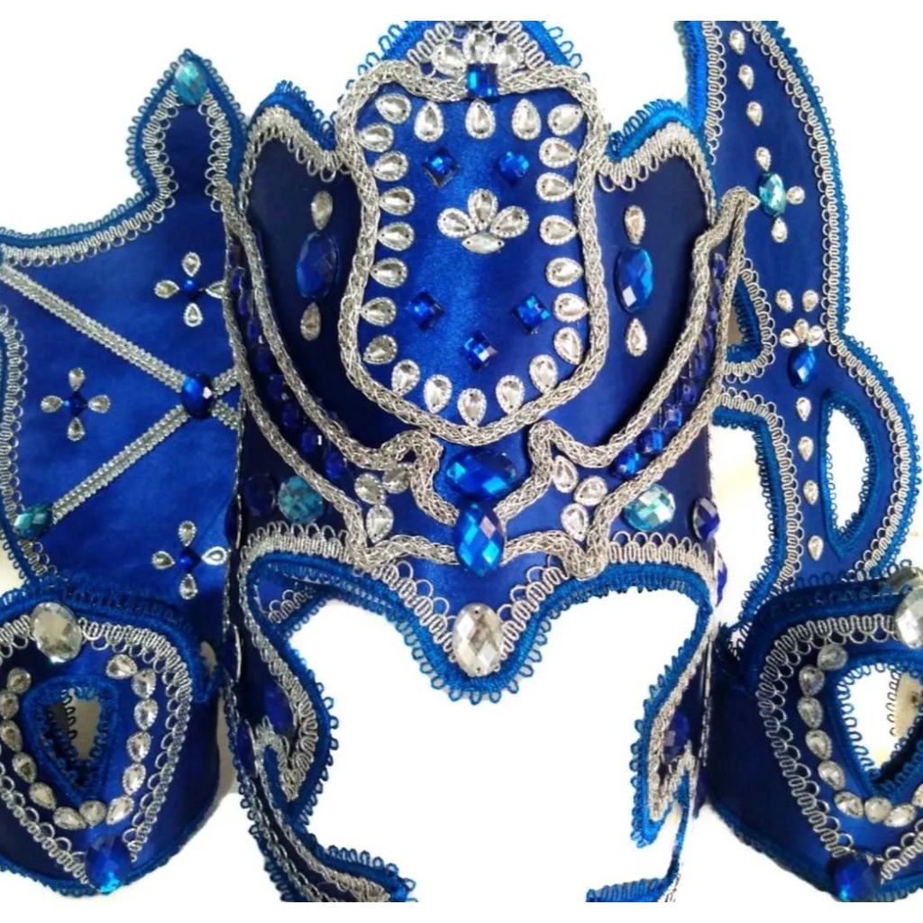 Paramenta de Ogum Capacete de Ogum com Paramentação Completo