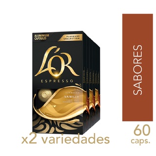 Kit 60 Cápsulas de Café Lor Sabores