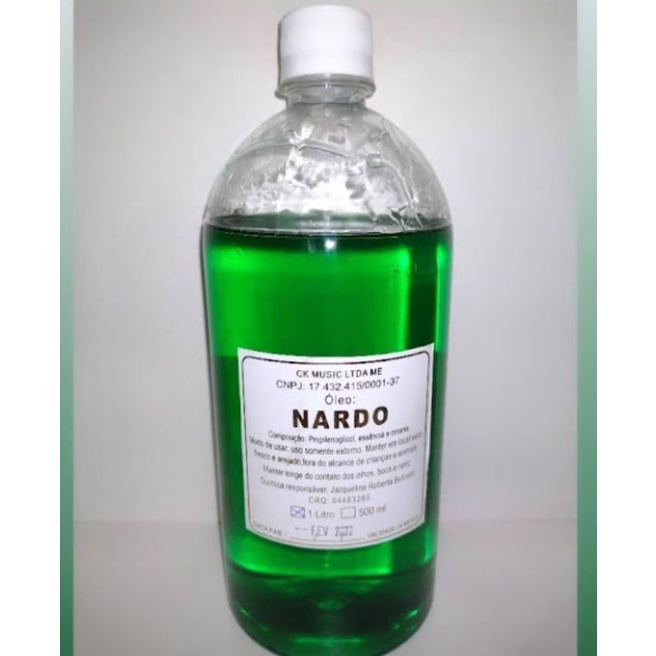 Óleo para unção - Nardo 1 Litro
