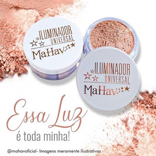 Iluminador Universal Mahav Para Todos os Tons de Pele