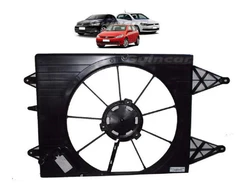 Defletor Da Ventoinha Vw Gol G5 / Fox / Polo Com Ar