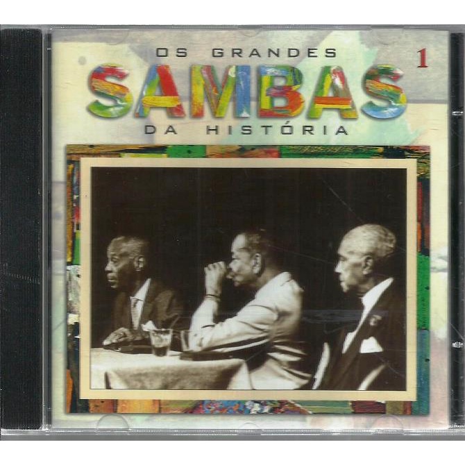1306 Mcd- Cd Original 1997- Os Grandes Sambas Da História- Coletânea- MPB