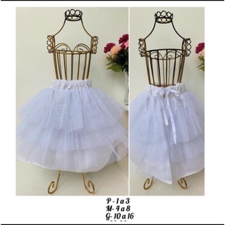Saiote Anagua Para Volume de Vestido Infantil Festa