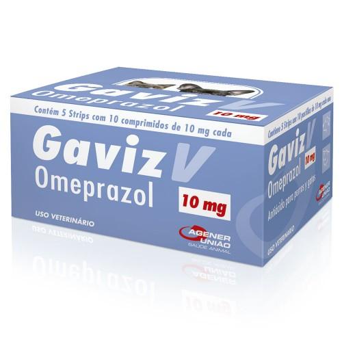 Antiácido Gaviz V Omeprazol 10mg com 10 comprimidos em Oferta na Shopee